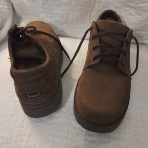 Rockford suede men's shoes.  Lace up  Brown  size 12 M like new condition
